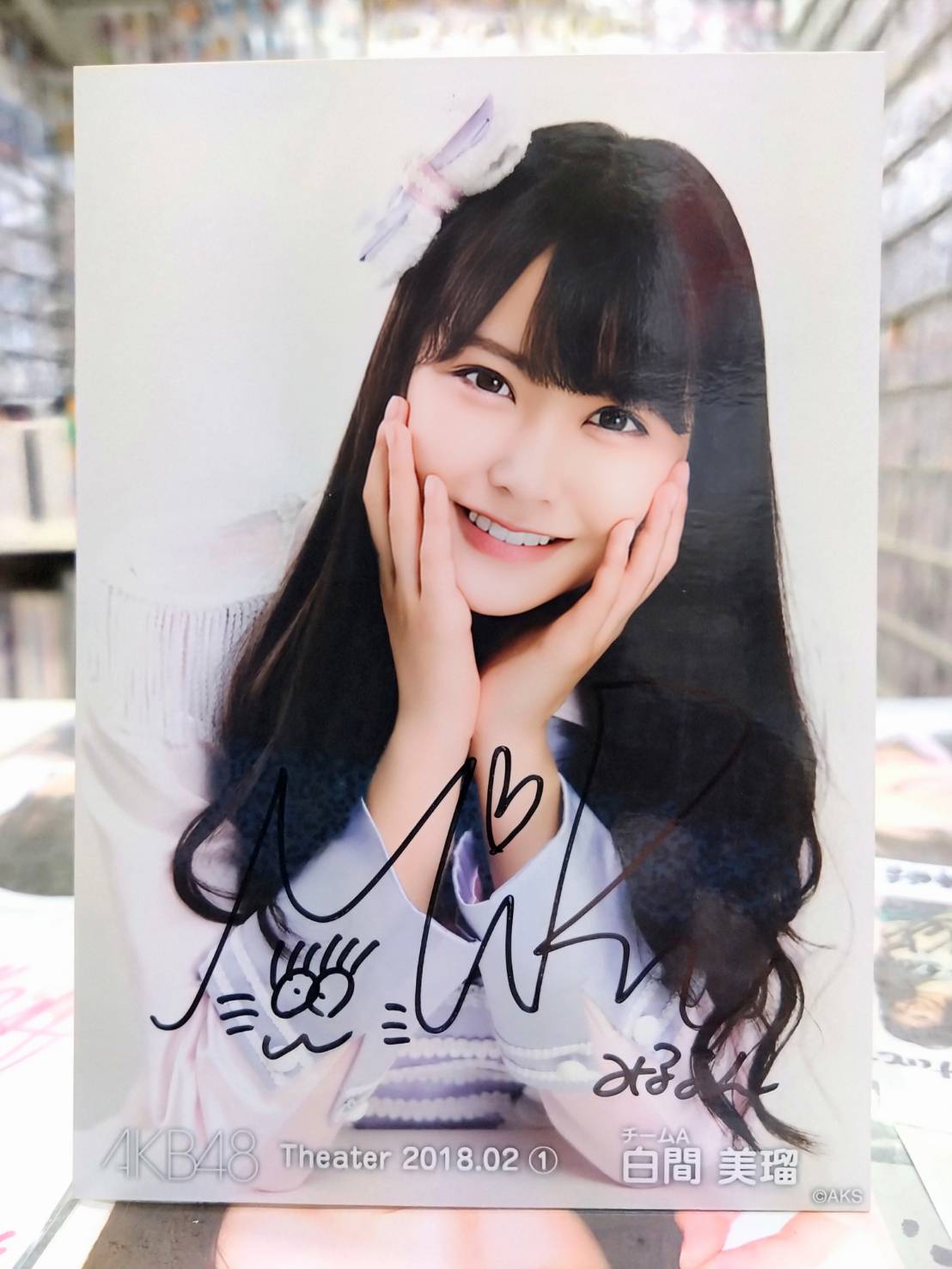 NMB48 李始燕 2021 Augustランダム 生写真 現 QWER