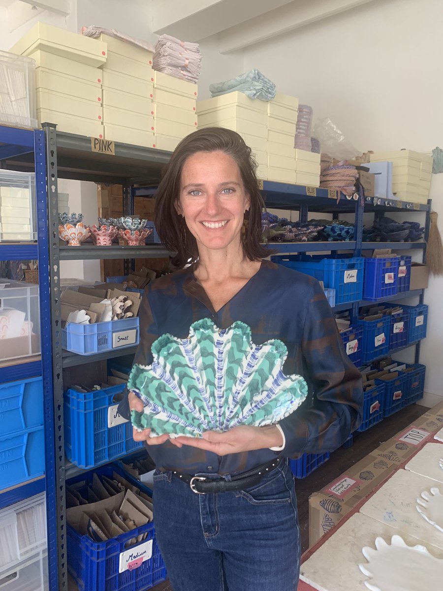 Great artistic encounter with 🇫🇷 🇿🇦 artist and illustrator <a href="/LdeMoyencourt/">Lucie de Moyencourt</a> . Thank you for having me in your workshop Lucie! Loved your shellegance 😉 
<a href="/FrenchEmbassyZA/">France in South Africa, Lesotho and Malawi</a> #ceramics #Art <a href="/FranceCapeTown/">France in Cape Town</a>