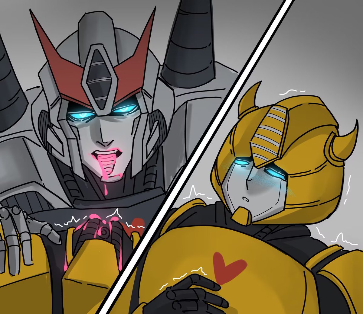 prowlbee I draw a scene that I really liked in an article written