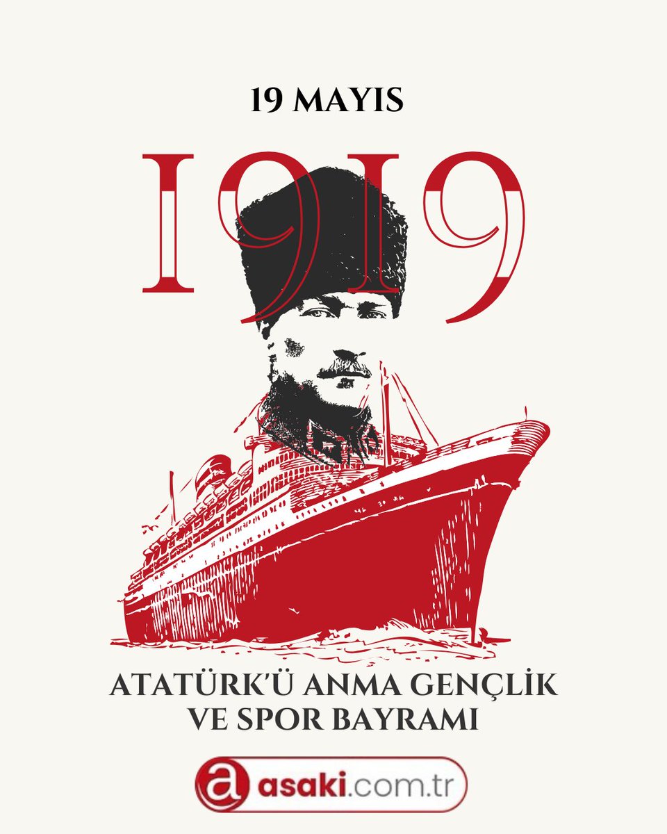 asakicomtr's tweet photo. 19 Mayıs 1919
Atatürk'ü Anma Gençlik Ve Spor Bayramı Kutlu Olsun.

#asaki #asakicomtr #alsatkirala #19mayıs #19mayısatatürküanmagençlikvesporbayramı #19mayıs1919 https://t.co/RCrRN116vn