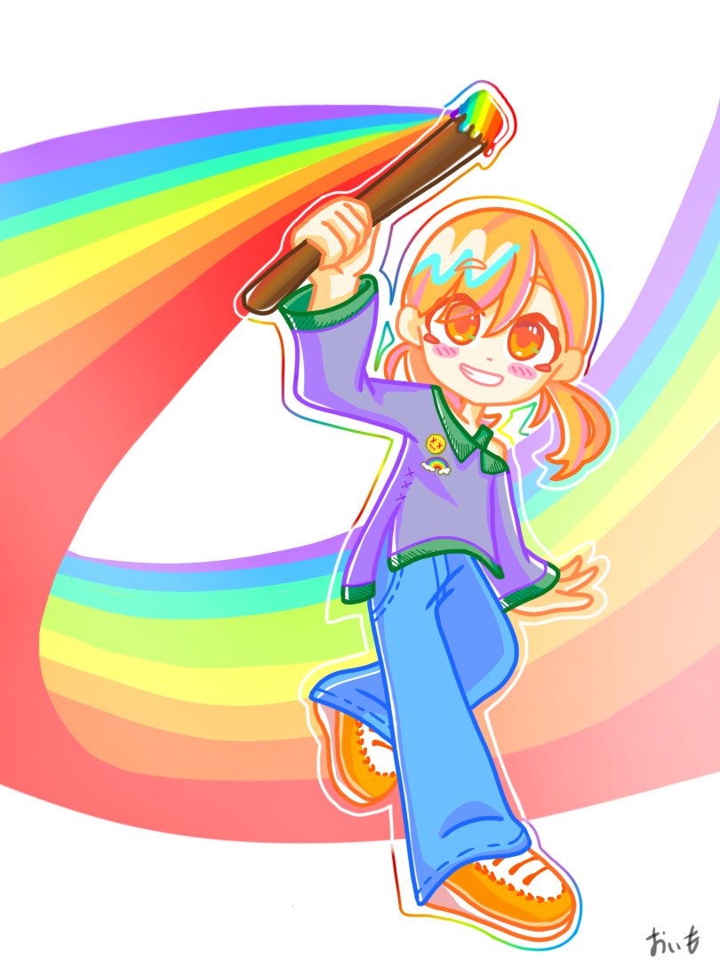 🌈
#イラスト練習