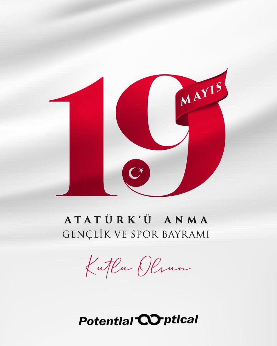 19 Mayıs Atatürk’ü Anma, Gençlik ve Spor Bayramı Kutlu Olsun! 🎉

#19mayıs #gençlikvesporbayramı
#kutlu #olsun