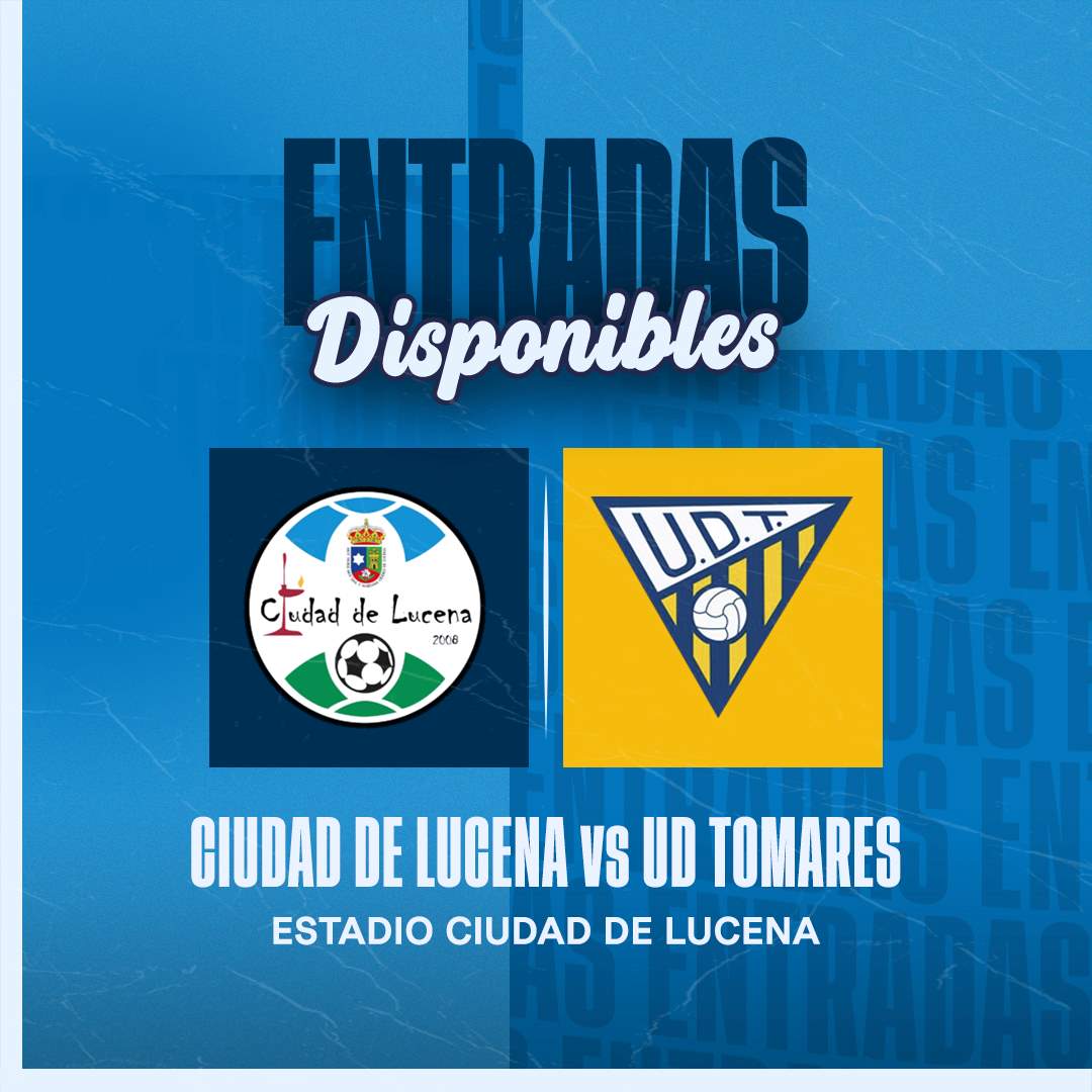 🎟️ 𝙄𝙉𝙁𝙊𝙍𝙈𝘼𝘾𝙄𝙊́𝙉 | Ya a la venta las entradas 𝗮𝗻𝘁𝗶𝗰𝗶𝗽𝗮𝗱𝗮𝘀 para el partido de vuelta de primera ronda de play-off 

ℹ️ cdlucena.compralaentrada.com/eventos/15792/…