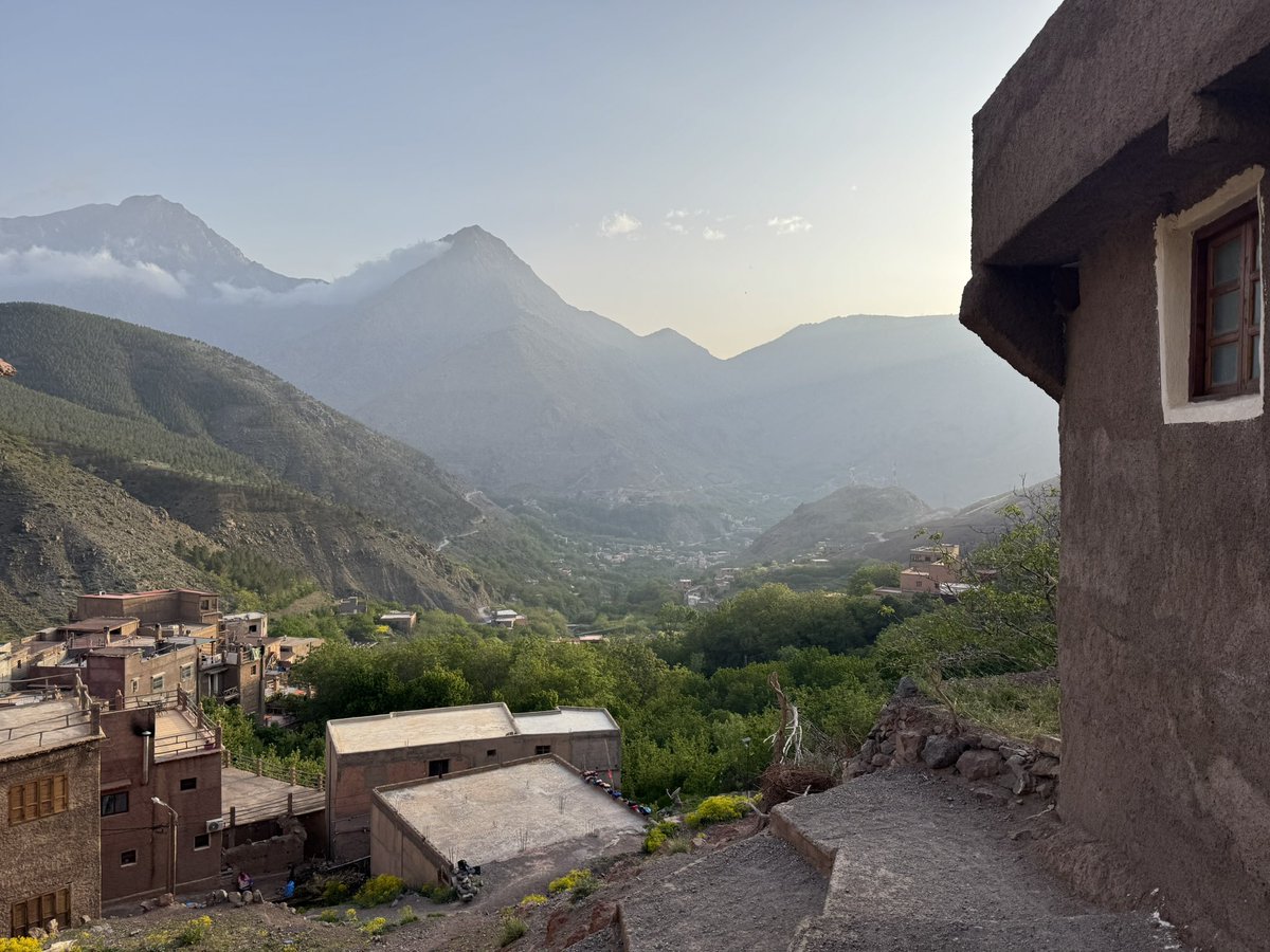 Good morning! Tamatert in the Atlas Mountains.