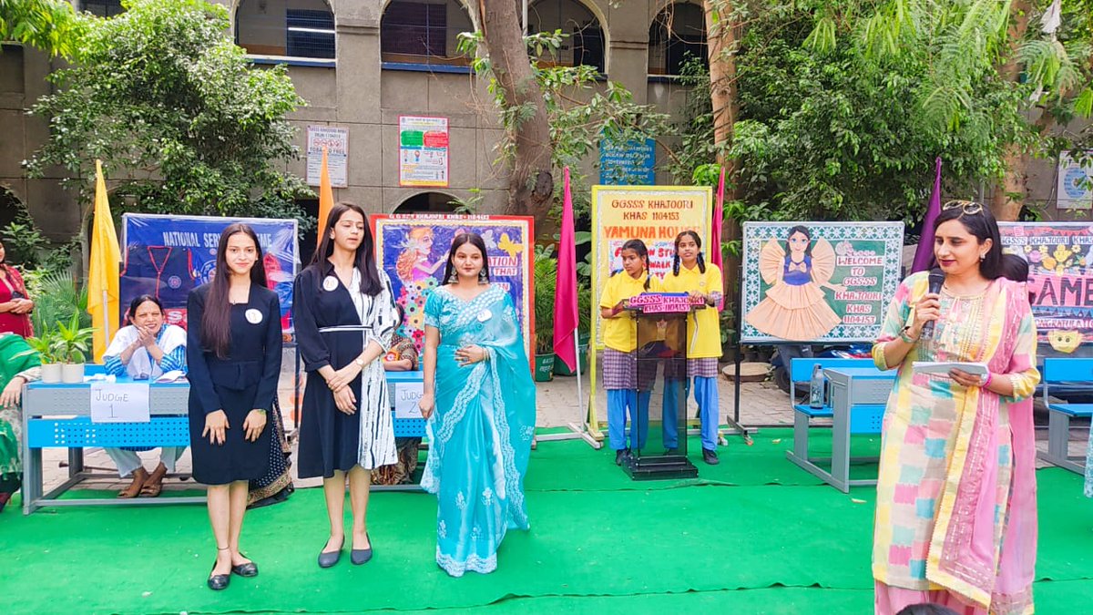 NSS 1104153 (@nss58791549nss) on Twitter photo #Memories
Fashion study ramp walk activity.
<a href="/_NSSIndia/">NSS India</a> <a href="/AmritMahotsav/">Amrit Mahotsav</a> <a href="/DSTF_2020/">DELHI SCHOOL TEACHERS FORUM</a> <a href="/KhajooriKhas/">GGSSS KHAJOORI KHAS</a> <a href="/mybharatgov/">Mera Yuva Bharat - MY Bharat</a> <a href="/MYBharatHQ/">Mera Yuva Bharat - MY BharatHQ</a> <a href="/NssrdD/">NSS Regional Directorate Delhi</a> <a href="/nssrddelhi/">Regional Directorate of NSS Delhi</a> #Memories
Fashion study ramp walk activity.
<a href="/_NSSIndia/">NSS India</a> <a href="/AmritMahotsav/">Amrit Mahotsav</a> <a href="/DSTF_2020/">DELHI SCHOOL TEACHERS FORUM</a> <a href="/KhajooriKhas/">GGSSS KHAJOORI KHAS</a> <a href="/mybharatgov/">Mera Yuva Bharat - MY Bharat</a> <a href="/MYBharatHQ/">Mera Yuva Bharat - MY BharatHQ</a> <a href="/NssrdD/">NSS Regional Directorate Delhi</a> <a href="/nssrddelhi/">Regional Directorate of NSS Delhi</a>