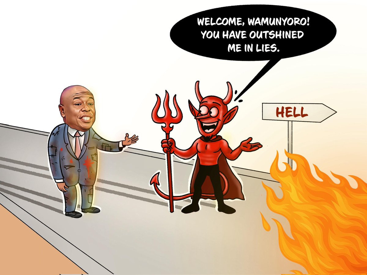 Gachagua the truthful man at the long last opened up his lying nature to everyone.
He deserves the be arrested.

Arrest Gachagua Gikomba kitale Njenga  Tundu Lissu