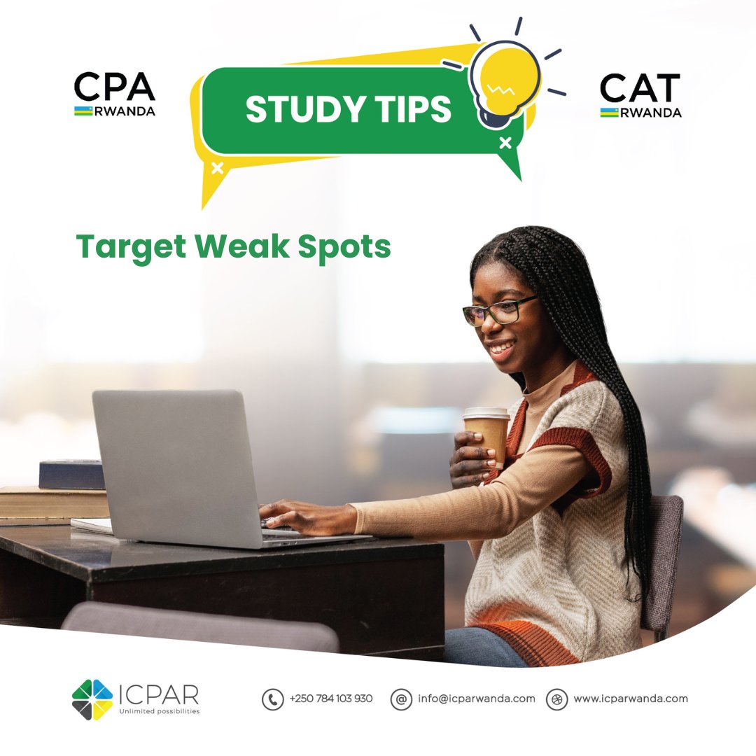 I_CPAR's tweet image. Ready to conquer your CPA/CAT exams?
Start by tackling those tough topics head-on.
#CPAExam #CATExam #StudyTips #ExamPrep
