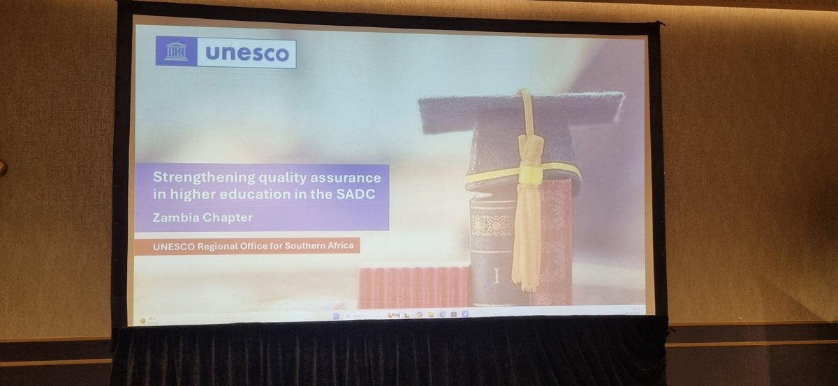 Happening now! UNESCO workshop to empower SADC higher education institutions! Enhancing capabilities in assessment methodologies, curriculum devpt, &amp; quality enhancement strategies for Quality Assurance personnel, academics, and stakeholders. #CapacityBuilding