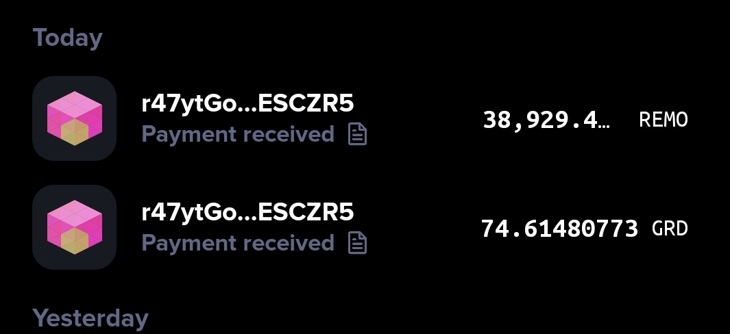 🚜 Zee 🚜 (@zeejenehh) on Twitter photo I reaped $GRD and $REMO from sowing $FARM 🫣🥰
Thank you FU🚜🍃 I reaped $GRD and $REMO from sowing $FARM 🫣🥰
Thank you FU🚜🍃