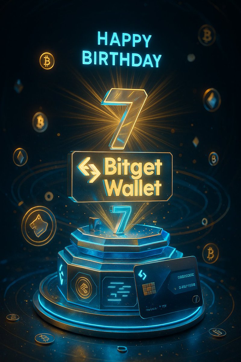 minzi003's tweet image. 风雨同行，一路有你，冲向未来！！！ 祝Bitget Wallet 7周年生日快乐，越来越好、再创佳绩，红红火火。#BitgetWallet7 #Crypto4Everyone
@KarryWeb3 @alvin_kan @JamieElky
@kajiweb3 @BitgetWallet @BGWalletAlpha