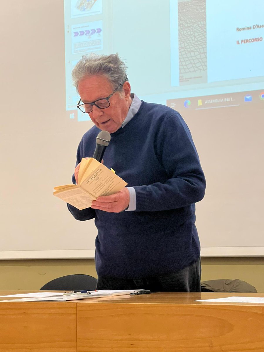 Mimmo Cecchini, il ricordo di INU Lazio. Il saluto il 20 maggio in Campidoglio inu.it/news/mimmo-cec…