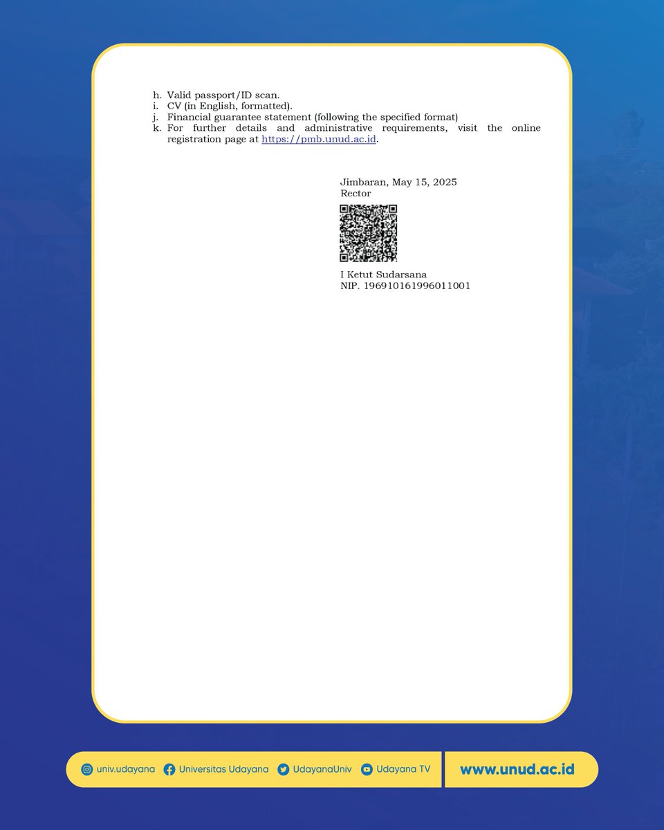 Universitas Udayana tweet media