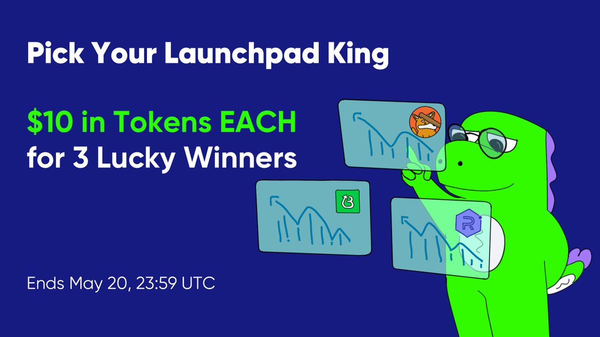 PulseSocialFi's tweet photo. 🤼 #LaunchpadWars: Pick Your Launchpad King After #Pumpfun
📅 Ends May 20, 23:59 UTC
🎁 $10 in $SKYAI EACH for 3 Lucky Winners
📌 Join Now: https://t.co/K07LYH4WoM
#ContestAlert #CryptoRewards #Giveaway https://t.co/3MrMbqJWxs