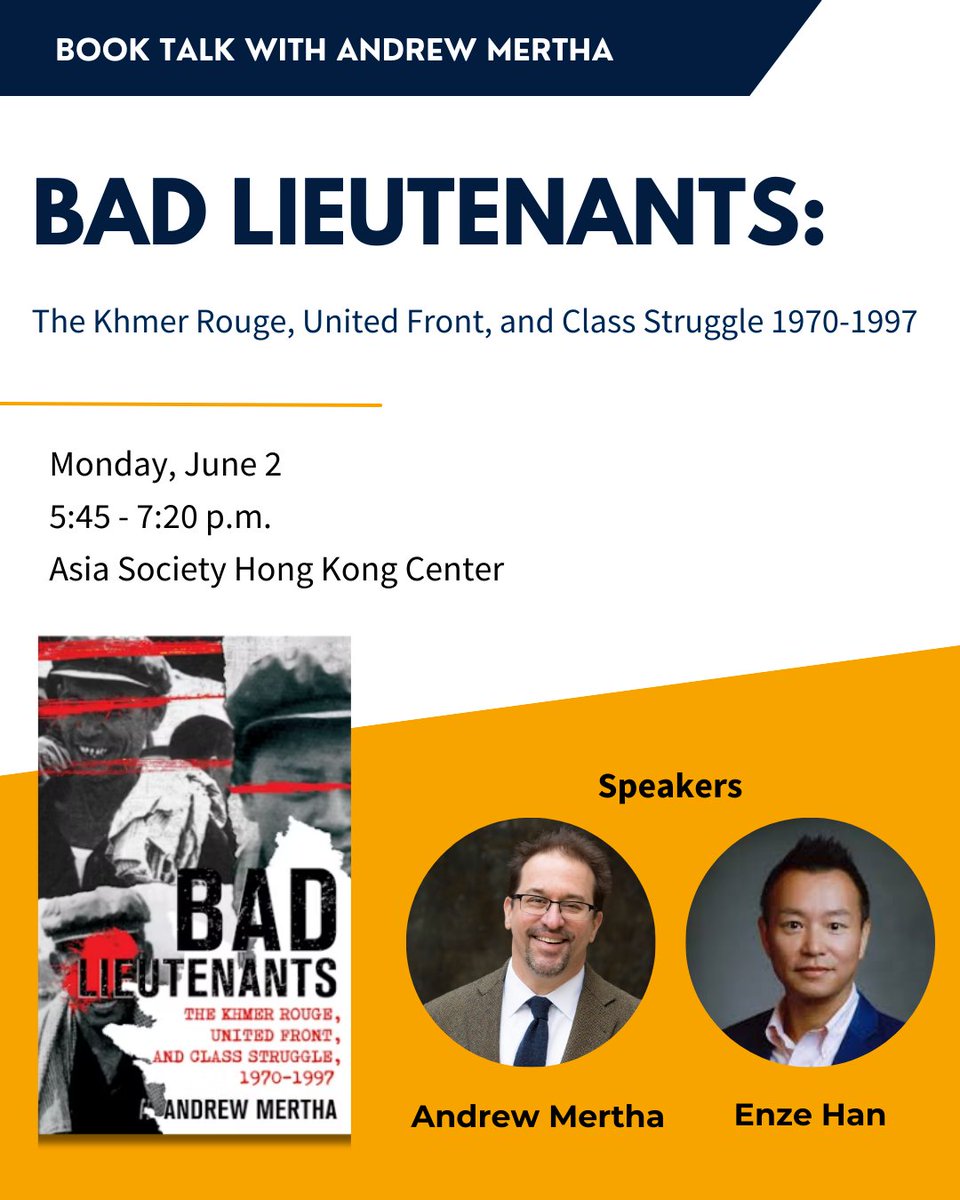 Asia Society Hong Kong Center ไบๆดฒๅๆ้ฆๆธฏไธญๅฟ (@asiasocietyhk) on Twitter photo Join us on June 2 as we welcome ๐ฃ๐ฟ๐ผ๐ณ๐ฒ๐๐๐ผ๐ฟ ๐๐ป๐ฑ๐ฟ๐ฒ๐ ๐ ๐ฒ๐ฟ๐๐ต๐ฎ for a discussion on his latest book, ๐ฝ๐๐ ๐๐๐๐ช๐ฉ๐๐ฃ๐๐ฃ๐ฉ๐จ: ๐๐๐ ๐๐๐ข๐๐ง ๐๐ค๐ช๐๐, ๐๐ฃ๐๐ฉ๐๐ ๐๐ง๐ค๐ฃ๐ฉ, ๐๐ฃ๐ ๐พ๐ก๐๐จ๐จ ๐๐ฉ๐ง๐ช๐๐๐ก๐ 1970โ1997.
Link: bit.ly/3GloOAv Join us on June 2 as we welcome ๐ฃ๐ฟ๐ผ๐ณ๐ฒ๐๐๐ผ๐ฟ ๐๐ป๐ฑ๐ฟ๐ฒ๐ ๐ ๐ฒ๐ฟ๐๐ต๐ฎ for a discussion on his latest book, ๐ฝ๐๐ ๐๐๐๐ช๐ฉ๐๐ฃ๐๐ฃ๐ฉ๐จ: ๐๐๐ ๐๐๐ข๐๐ง ๐๐ค๐ช๐๐, ๐๐ฃ๐๐ฉ๐๐ ๐๐ง๐ค๐ฃ๐ฉ, ๐๐ฃ๐ ๐พ๐ก๐๐จ๐จ ๐๐ฉ๐ง๐ช๐๐๐ก๐ 1970โ1997.
Link: bit.ly/3GloOAv
