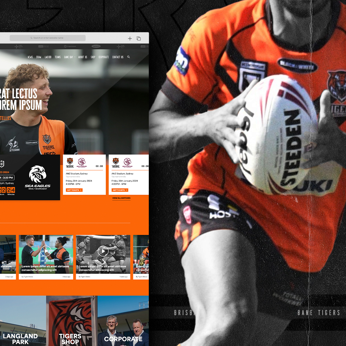 We’re thrilled to (finally) share that we’ve completed a full redesign of the Brisbane Tigers website! 🐯

Get ready for a cutting-edge, highly interactive experience that roars (sorry, not sorry).
#websitedesign #brisbanetigers