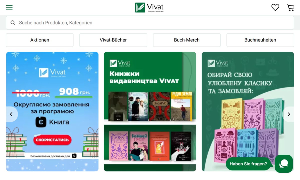 Aimeos showcase
ukrain website sells books using Aimeos #ecommerce framework and #Typo3
vivat.com.ua