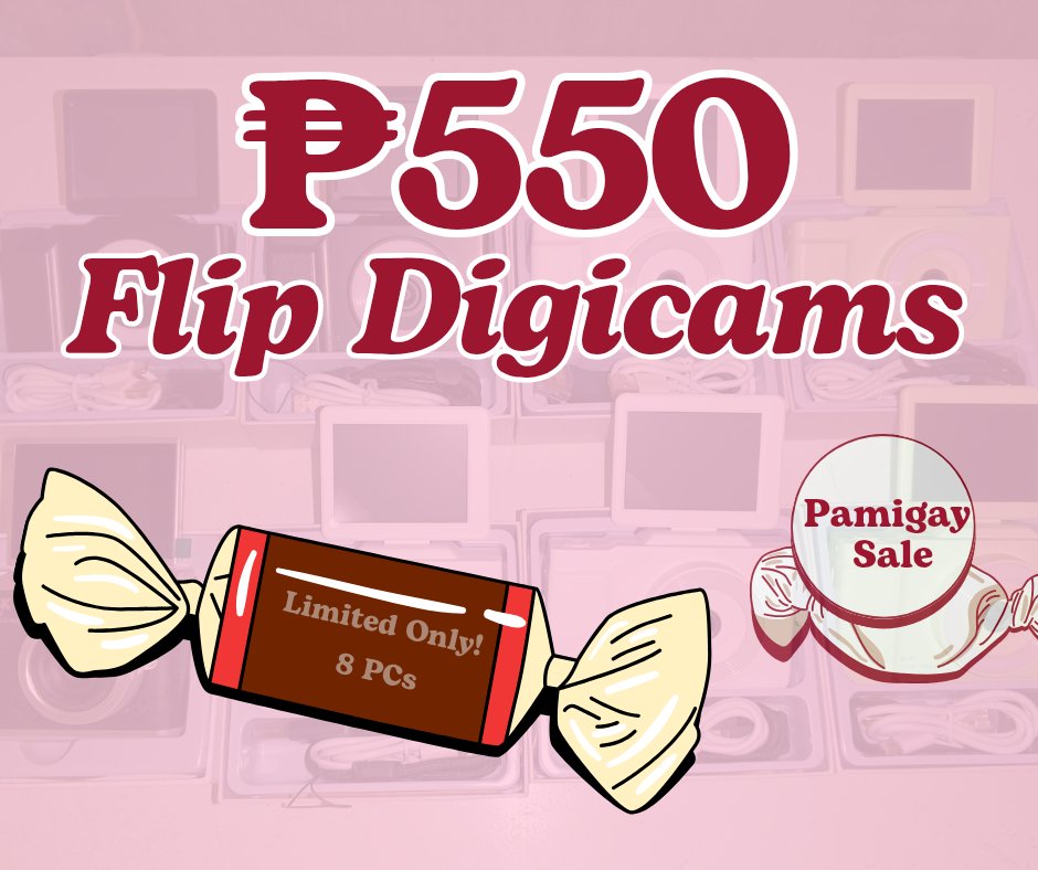 𝙁𝙡𝙞𝙥 𝘿𝙞𝙜𝙞𝙩𝙖𝙡 𝘾𝙖𝙢𝙚𝙧𝙖’𝙨 𝙍𝙚𝙥𝙧𝙞𝙘𝙚𝙙 𝙏𝙤 ₱550. 𝙋𝙖𝙢𝙞𝙜𝙖𝙮 𝙎𝙖𝙡𝙚!