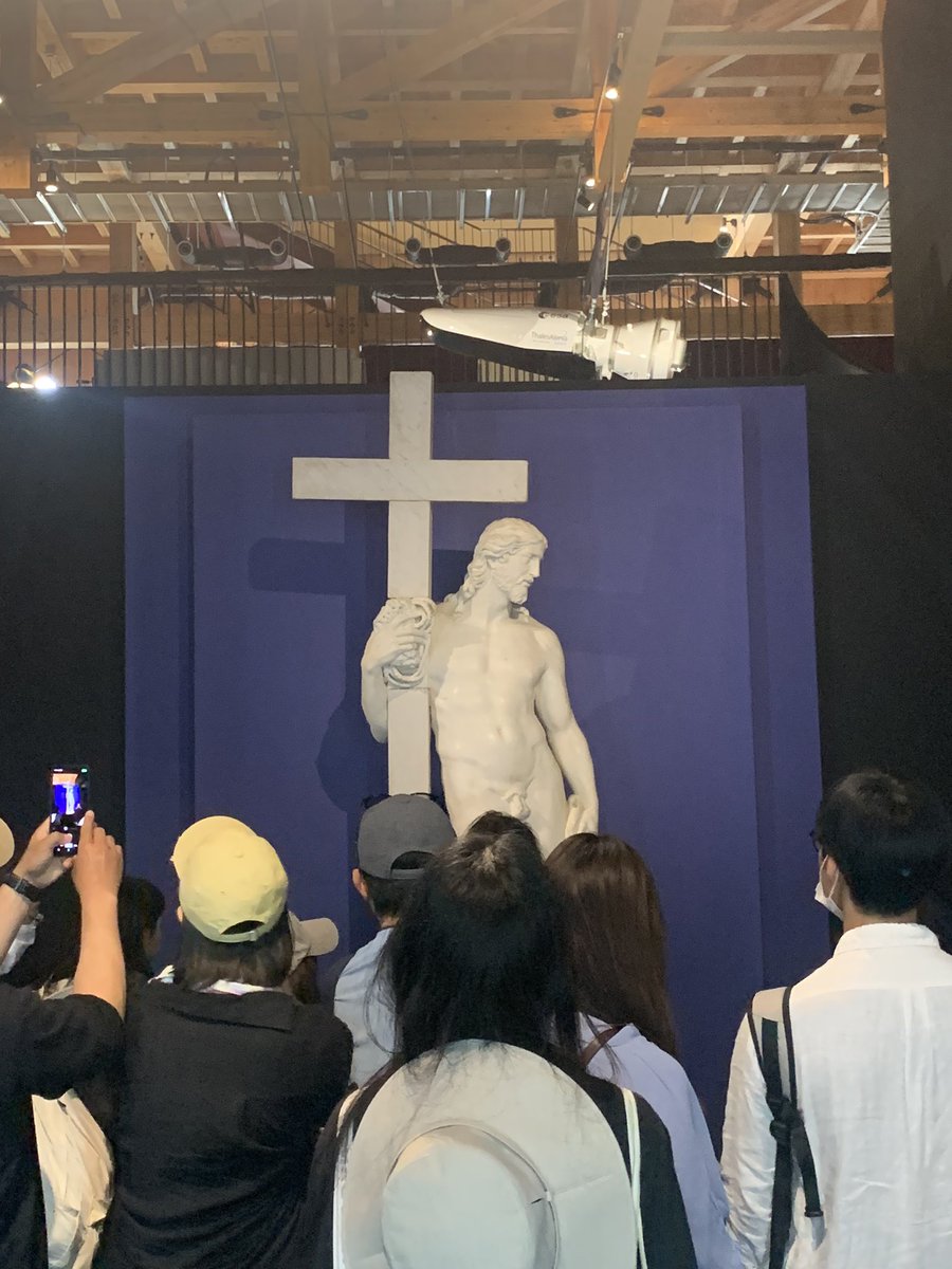 ラツィオ州週間オープニングイベントに参加。万博イタリアパビリオン🇮🇹キリストの復活も見学