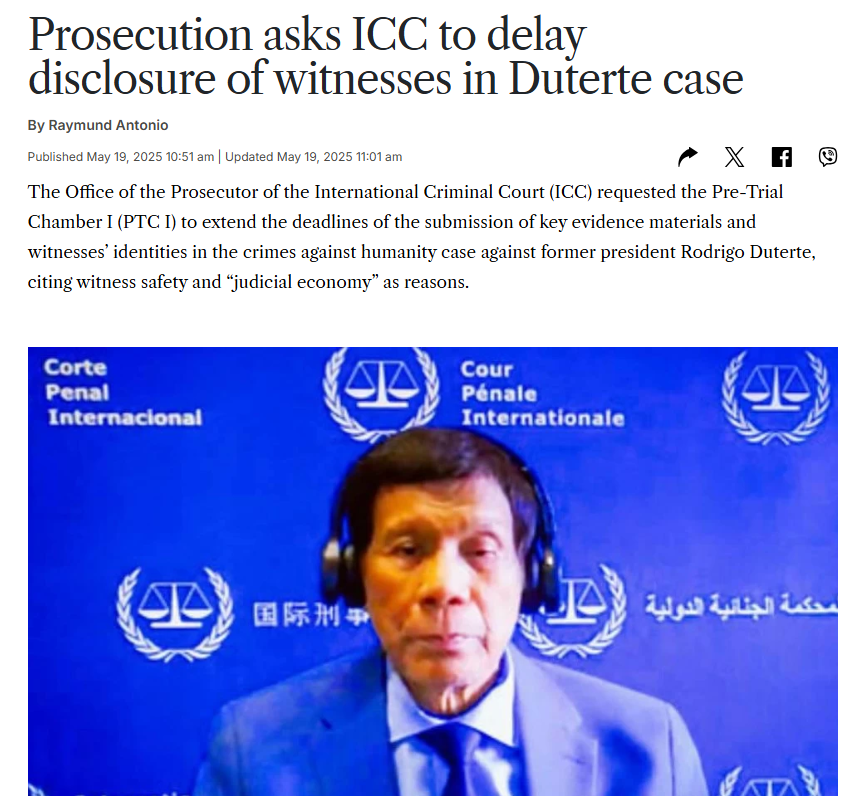 ElizaX11235813's tweet photo. anong klaseng kaso ba ito? walang prosecutor, wala ding mga witnesses... meron lang feeling ICC assistant to the prosecution pero hindi naman pala.
Just #BringPRRDHome https://t.co/WAIERBPufx