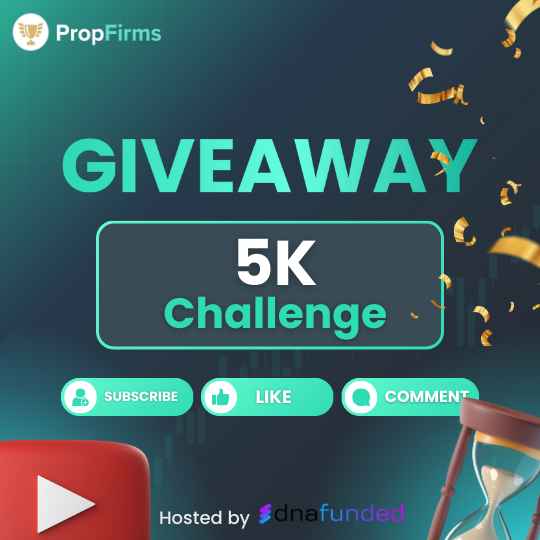 Prop_Firms's tweet photo. To celebrate the launch of our Youtube Channel we are giving away a 5K Challenge Account with @dnafunded 🔥 

To enter:
1️⃣Subscribe to our Youtube Channel: https://t.co/yjKwrWPho5 
2️⃣Follow @Prop_Firms 
3️⃣Like and Retweet
4️⃣Comment 'DONE'

📅 Ends: 26th of May at 8am (ET)
🏆 Winners chosen at random & contacted via DM

#giveaway #subscribe #free #5Kaccount #trading #daytrading #crypto #proptrading