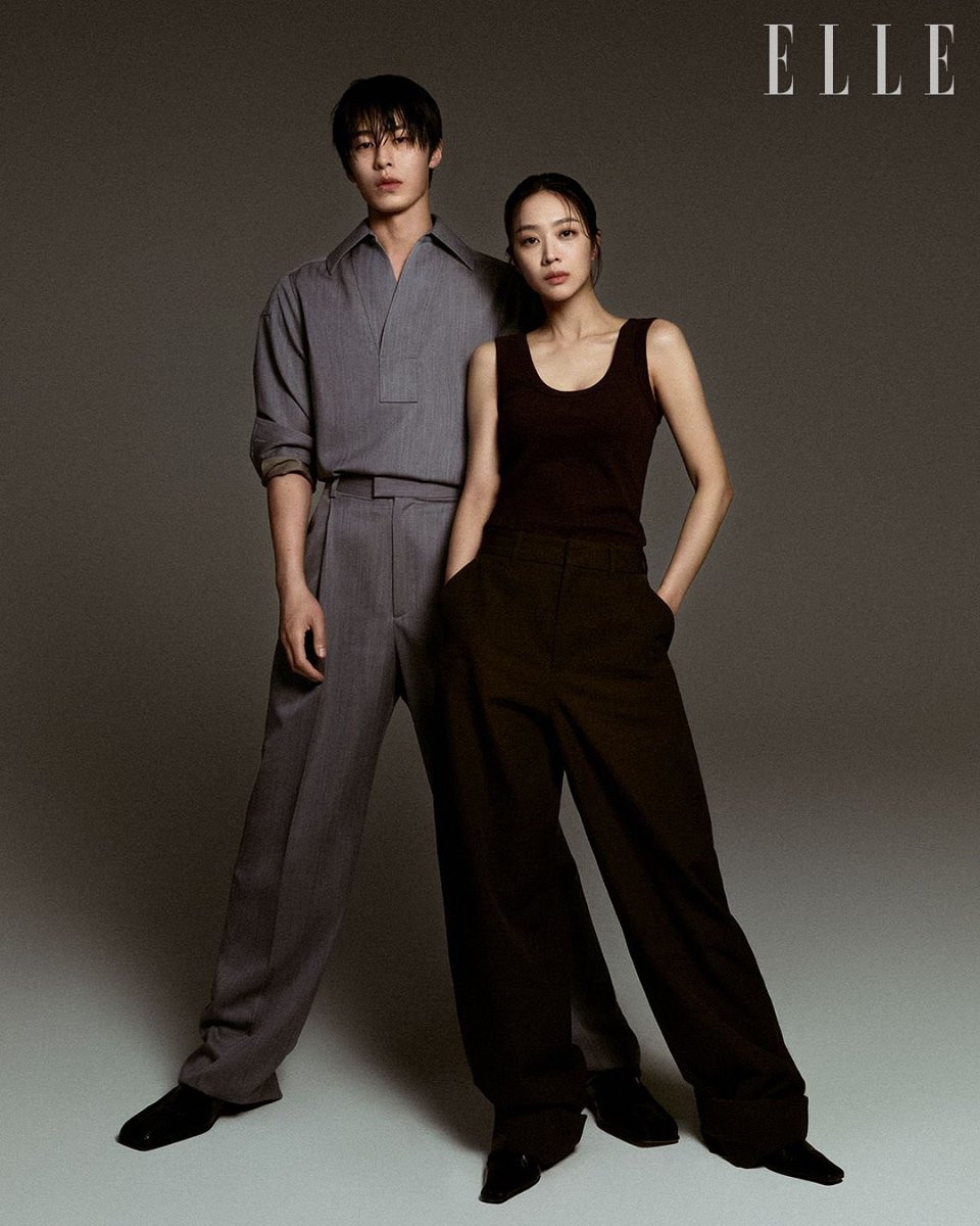 •kdm• Lee Jaewook and Cho Boah for Elle Korea June issue
