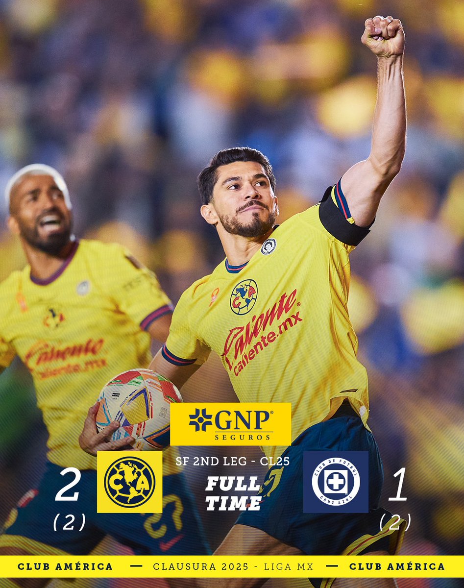 ClubAmerica_EN's tweet photo. FULL TIME !! 🦅 https://t.co/UcK7GJPBmT