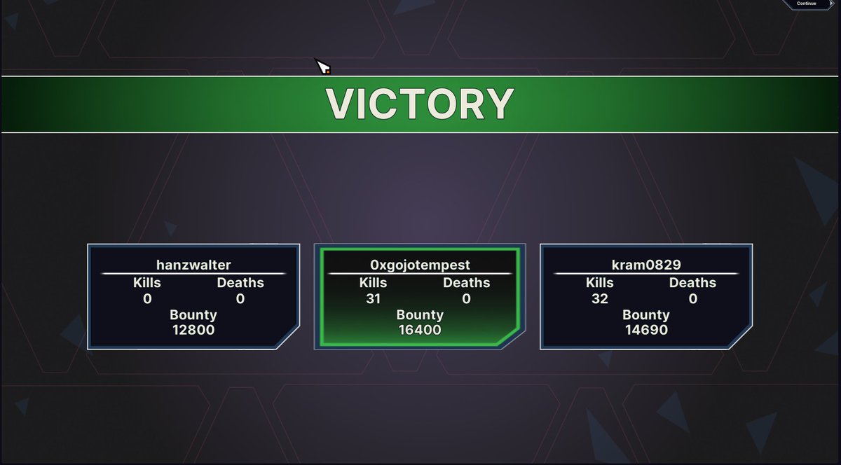 GojoTempest1's tweet photo. Just wrapped up an intense session of Kaidro Clan Battles, and wow—what a ride! The strategy, the teamwork, the thril🔥🔥
If you haven’t joined the fight yet, you’re missing out! #Kaidro #ClanBattles 
@kaidrochronicle https://t.co/rFbZEQkaQh