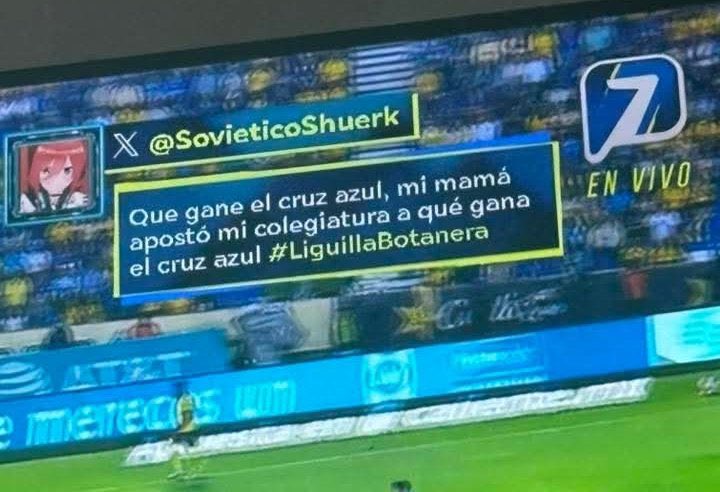 BIRCKOOFF's tweet photo. Creo que alguien no tiene clases mañana …
 #LiguillaBotanera América Cruz Azul #NuestraLiguilla Kevin Mier https://t.co/EIF5SGpre2