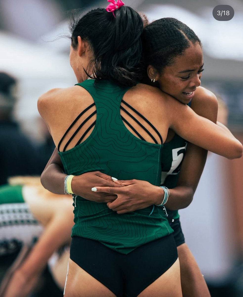 3 titles, 8 medals and 92 points scored this weekend at Big West. Almost doubled what we scored as a group in 2024.

A brutal 1.5 pts shy of a team title, but these ladies left it all on the track and I couldn’t be more proud to be their coach 🐎💚