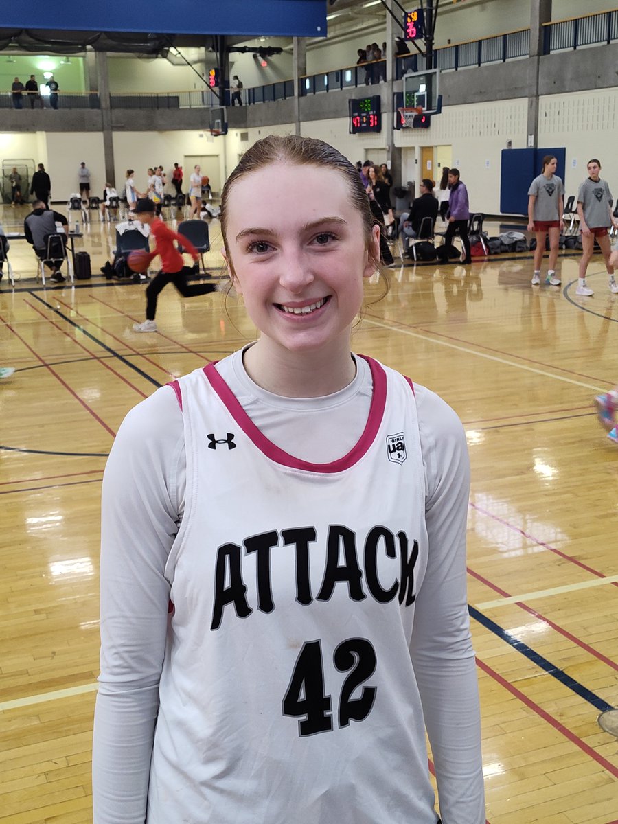 The Midwest Recruiting Resource (@themrr7) on Twitter photo 7 Shouts 4 Standing Out (7S4SO) & Newcomers to Note (N2N):
Sunday from Live at the Lakes in Bloomington, MN:
7S4SO--Sunday morning:
<a href="/laniah_wills/">laniah</a> (6' F, '26) of IGB
<a href="/kylee_paben/">Kylee Paben</a> (6'1" F, '26) of NE Attack
(pictured, #42)
<a href="/NMU_WBBall/">NMU Women's Basketball</a> commit <a href="/Taylorgifford25/">Taylor Gifford</a> (6' F, '26) of 7 Shouts 4 Standing Out (7S4SO) & Newcomers to Note (N2N):
Sunday from Live at the Lakes in Bloomington, MN:
7S4SO--Sunday morning:
<a href="/laniah_wills/">laniah</a> (6' F, '26) of IGB
<a href="/kylee_paben/">Kylee Paben</a> (6'1" F, '26) of NE Attack
(pictured, #42)
<a href="/NMU_WBBall/">NMU Women's Basketball</a> commit <a href="/Taylorgifford25/">Taylor Gifford</a> (6' F, '26) of