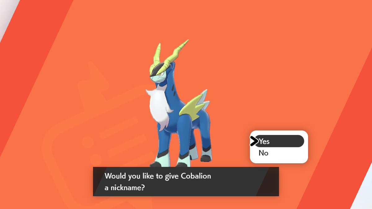 Shiny Cobalion in Pokémon Shield after 1,025 camp resets! With shiny charm, this was a side hunt I did to take a break from DAs, did not realize how risky it was gonna be because I forgot about hail, glad I was able to catch it!
#shinypokemon