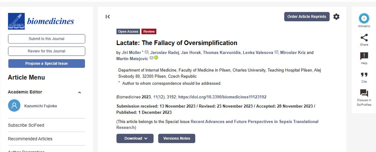 Biomed_MDPI's tweet photo. #recommendedpaper #MustRead #IndustryTrends #InsightfulRead ๐
Today's recommended article is as follows:๐ฅ
Title: #Lactate: The Fallacy of #Oversimplification๐ฏ
Check it out:๐ฐ
https://t.co/X7Sril601F
@MDPIOpenAccess @MDPIBiologySubj https://t.co/CNM5IMMcBi