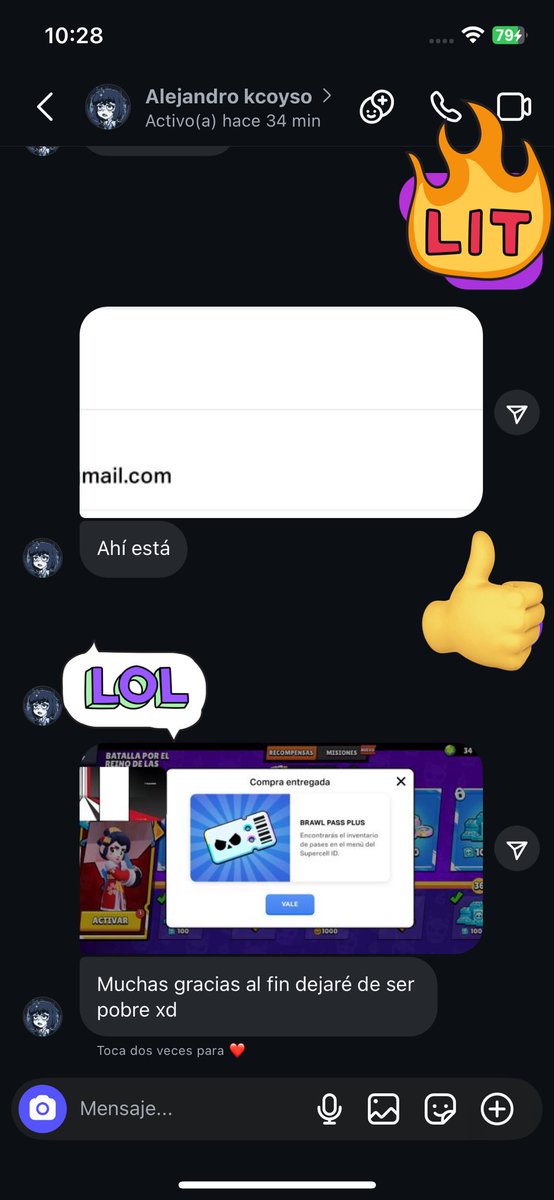 Primer ganador del Brawl Pass sorteado
Mañana hago el otro sorteo y torneo por pase