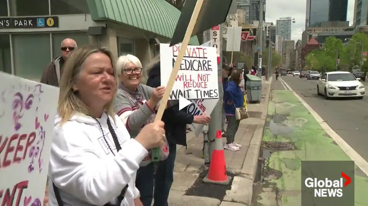 The Ontario Health Coalition pours on the pressure to stop the closures and cuts to our local hospitals' vital services! 😊😊
waterloohealthcoalition.org/post/health-co…