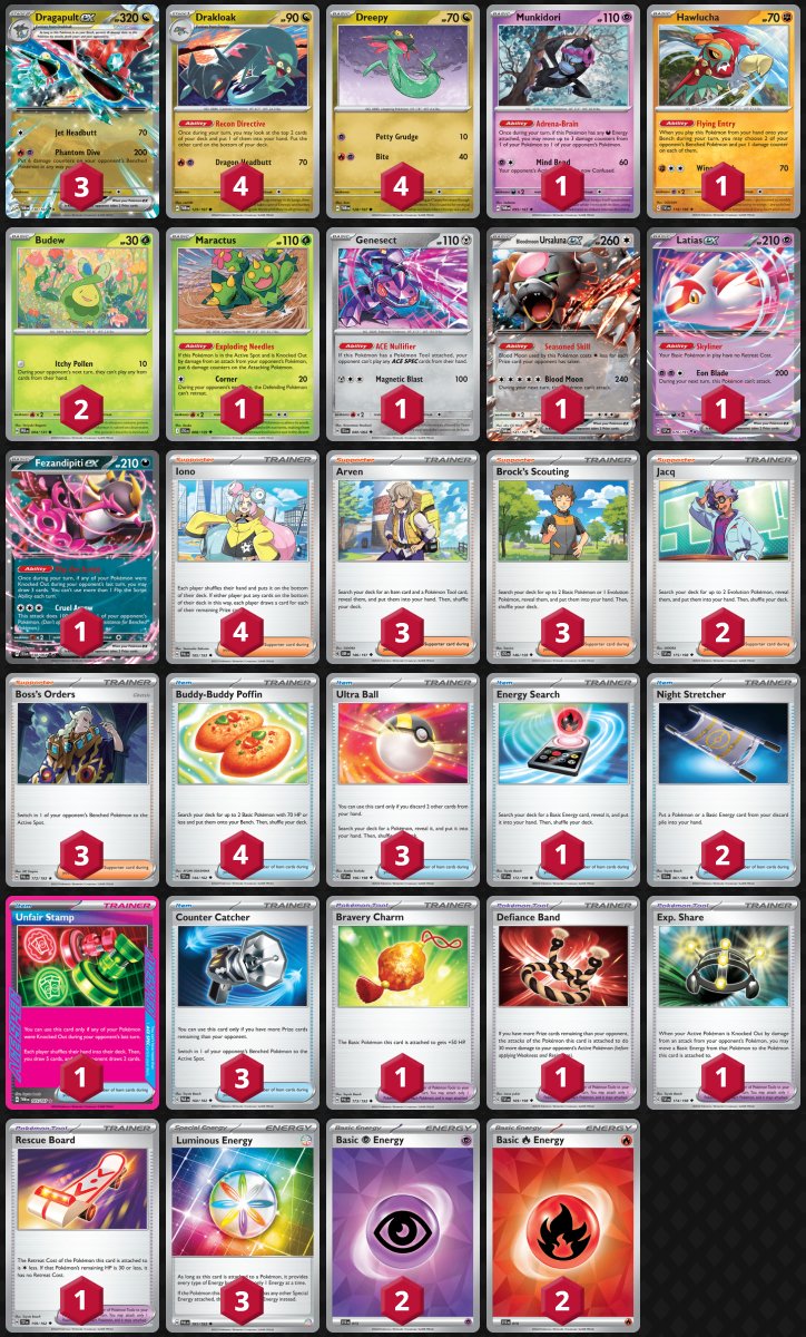 ついに優勝を果たしたドラパルトはやはりボムなし構築！マスター2年目