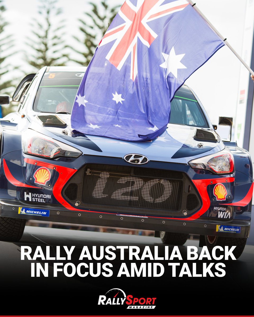 You thought Rally Australia was dead? Think again.

There's some movement on our country's marquee rally.

🗞️ rallysportmag.com/wrc-back-in-fo…