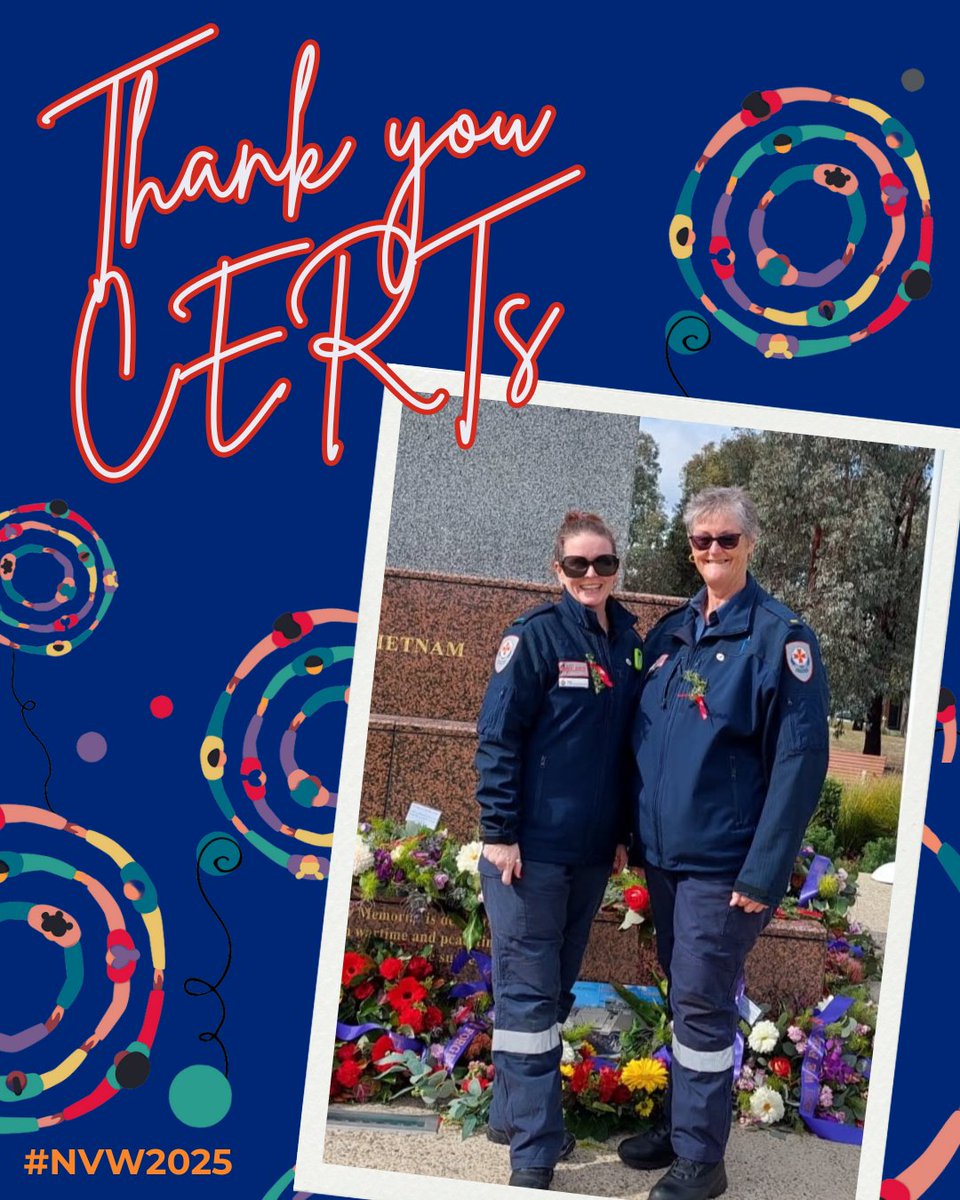 This #NationalVolunteerWeek, we're shining a light on some of our fantastic volunteers, including Kinglake Community Emergency Response Team (CERT) members Deb &amp; Kate who have spent a combined 27 years volunteering in their local community! More: bit.ly/3FfHwJu #NVW2025