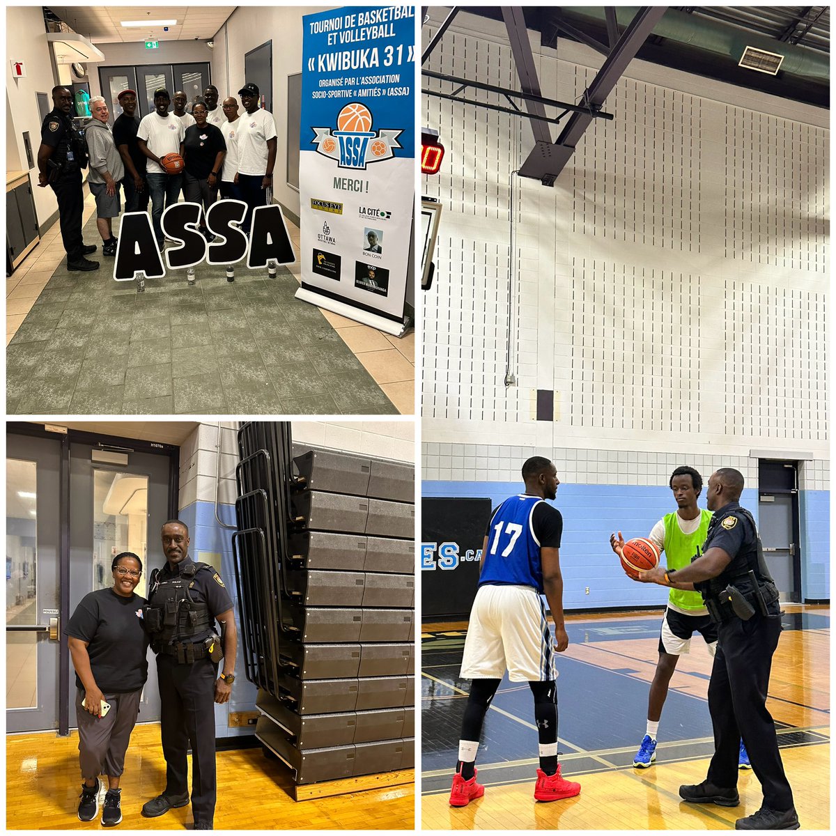 I’m  always appreciative of any invitation to connect with the community. Today, I attended the Amities Socio-Sportive Association (ASSA) annual Volleyball and Basketball tournament, where I met with members of the Rwandan community. Thank you for the opportunity to connect.