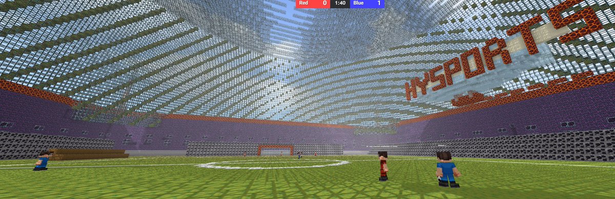 chriscampbelle1's tweet photo. Been playing around with the @HYTOPIAgg map builder.  I now have a dome!  The game is coming along well.  Video of gameplay coming later this week.  #soccer #gaming @athletedomains https://t.co/XXNEUB6OlQ