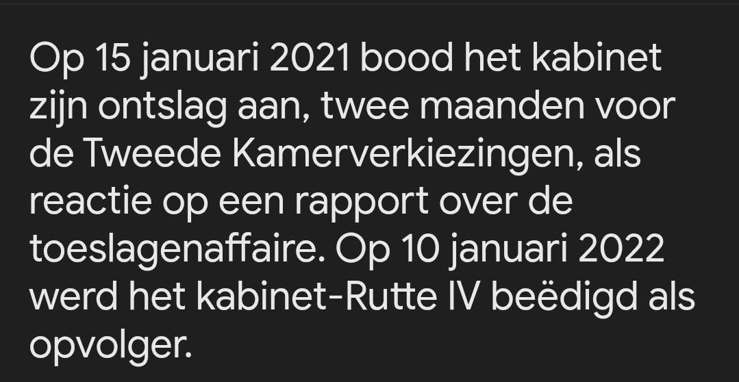 nickynicky78's tweet image. Precies datzelfde gebeurde in 2021-2022 in Nederland.

Kabinet #Rutte3 viel over het #kindertoeslagenschandaal. Er kwamen nieuwe verkiezingen en #VVD met #Rutte won weer. 

De partijen die aftraden, vormden samen #Rutte4 en gingen door alsof er nooit iets was gebeurd! 

👇🏼👇🏼