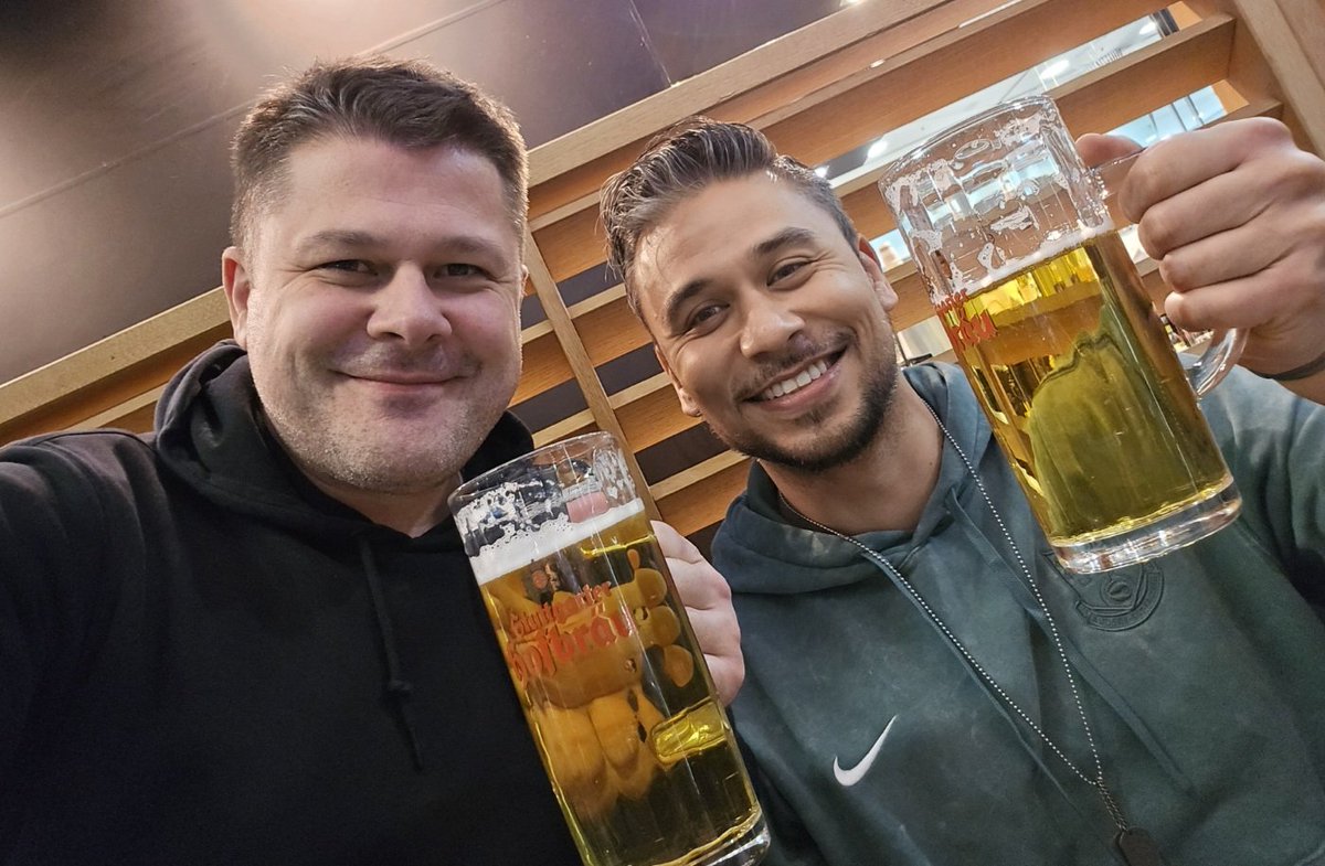 ChrisCowlin's tweet photo. At the airport... just about to fly to Bilbao. It's been 17 long years without a domestic trophy and 41 years without a European trophy. Is 2025 going to be Tottenham's year? I certainly hope so.
This season has been tough; I've continued to support the club through thick and thin, the final against Manchester United will be my 100th Spurs related game this season, following the men's team all over, the Women's team and the development/youth teams, and weirdly this game will be Ange's 100th competitive game in charge at the club. 
My special highlights during this Europa League campaign following Spurs home and away - Galatasaray away, that was an eye-opener and an extremely intimidating place to go. Hoffenheim away with Ricky Norwood, locked out of the hotel in the early hours of the morning. Performance wise, Frankfurt away and Bodo away, good, solid and professional performances, and meeting so many wonderful people. It's fair to say the European aways are my favourite games... we could be back in the Champions League next season, 90 minutes away from glory and back in Europe's elite competition!
Yes, the Premier League campaign has been rough this season but we have played well in Europe, and now we are in the final, it's a massive chance to put a trophy in the cabinet and play again in Europe for the 2025/2026 season. 
I have everything crossed for Wednesday. I'm hoping it will be a glorious day for all of us Tottenham fans, we deserve success especially what we have all been through over the years even though we have had some top managers and some real talented players we have sadly fallen short.
Let's hope we have something to shout about and I hope to see captain Heung-Min Son lifting that trophy at the Estadio de San Mamés and at the parade down the High Road in Tottenham; it would be absolute class!
As we all know, finals are tough but the players must give everything in Bilbao - they won't want to be remembered for being part of the squad that finished 17th in the Premier League table, they can become HEROES for Tottenham Hotspur Football Club.
Also, a mention for the Spurs youngsters - who have played their part this season in this competition, and when given opportunities, they have grabbed them! It was also nice seeing the Spurs U17's lift the Premier League Cup trophy last month at Stevenage. Praying this isn't the only piece of silverware this season at Tottenham. 
Wherever you are watching the game on Wednesday - enjoy it and shout loudly... Let's do this Tottenham! COME ON YOU SPURS!

#COYS #THFC #EuropaLeague