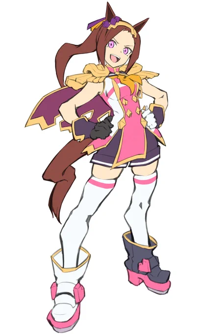 6頭身デフォルメバクちゃん(のラフ) 