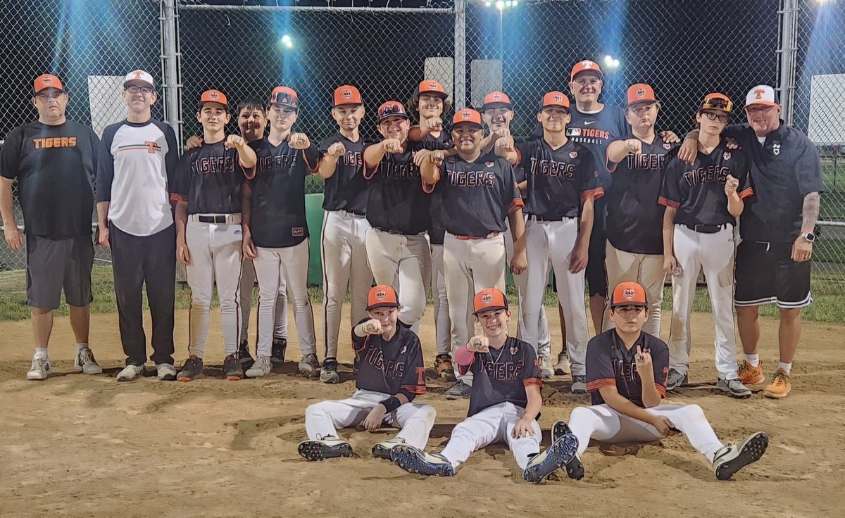 Proud of the boys! Winners of the Woodlands Bracket for Gametime Tournament - <a href="/Rawlings_Tigers/">Rawlings Tigers</a>