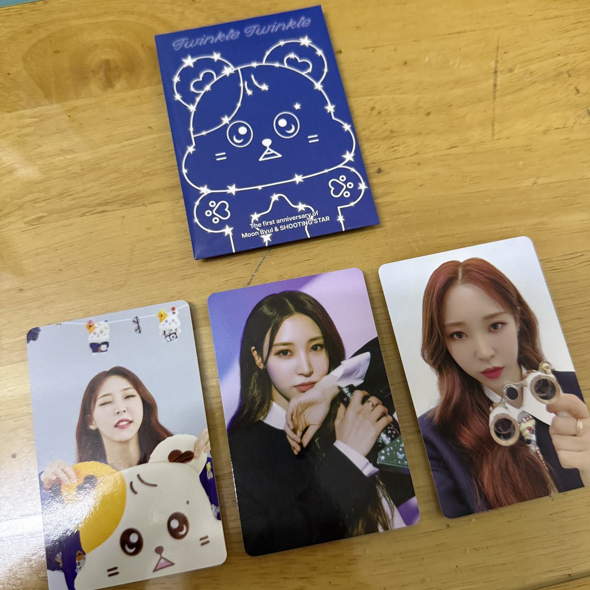 byuls__1222's tweet image. [🇲🇾 HELP RT] #WTS MAMAMOO Moonbyul Twinkle Twinkle MD Random Photocard Pack

RM28 for a set (3 pcs)

DM if interested ☺️
@PasarMamamoo #pasarmamamoo