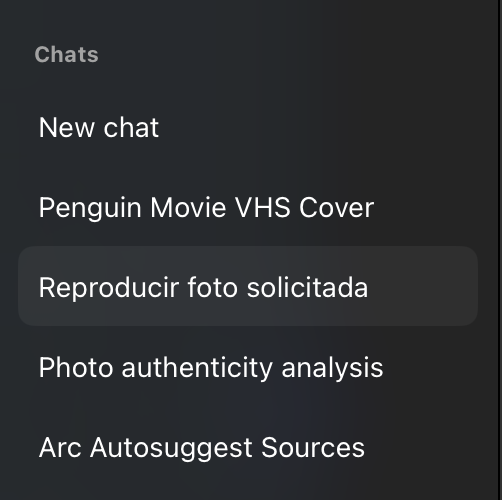 eriknomitch's tweet photo. No idea why the autogenerated title of this simple chat with @ChatGPTapp (4o) is in Spanish.

First time I've seen this. Super curious as to why this happened.

¯\_(ツ)_/¯ https://t.co/69ifHQvbhc