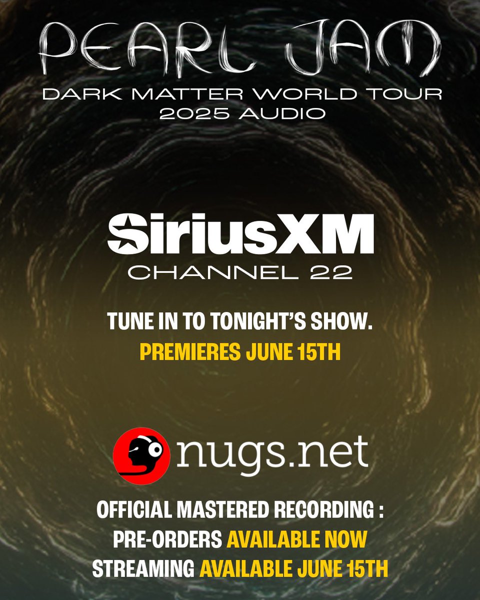 Pearl Jam tweet media