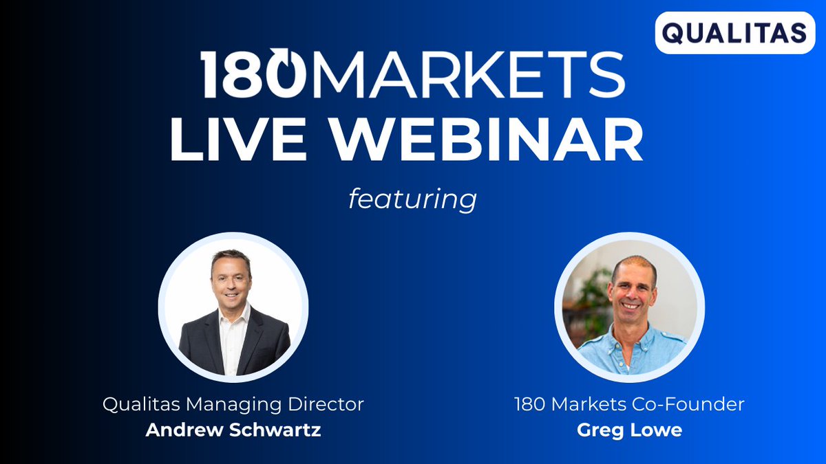📢 Qualitas (ASX: QAL) Live Webinar This Thursday!
Discover how one of Australia’s leading private credit firms is unlocking income &amp; upside for investors.

🕧 12:30 PM AEST | May 22
🔗 Register now: us02web.zoom.us/webinar/regist…