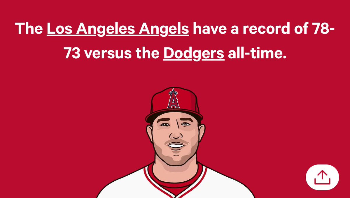 It doesn’t matter how many World Series rings the Dodgers have 

The Angels own them and forever will