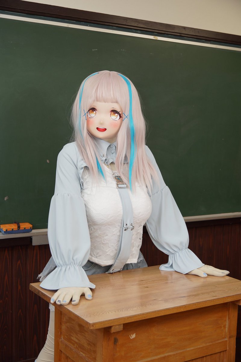 午後からの授業はりあぴ先生が担当です🩵

📸：テシア様(<a href="/TeciaAries/">テシア＠もい（5/24きぐるにぃ）めい（5/31門司6/1着ぐ大6/8きぐどる7/5ラグナ）</a> )
 #コスメルin旧二葉小学校