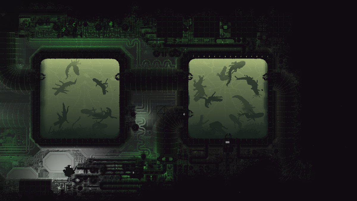 rainworldhourly's tweet image. Modded | Bird Skin | Preservatory | Downpour